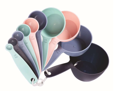 PRECISE MEASURING CUPS & SPOONS (ASSORTED) (10 PC SET)