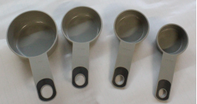 ELITE MEASURING CUPS (ASSORTED) (4 PC SET)