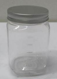 CRYSTAL JAR (460 ML) (ASSORTED) (3 PC SET)