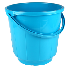 St Bucket With Plastic Handle (18 Ltr) (CSD) (Blue)