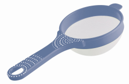 DECOR TEA STRAINER (9 CM ) (MOONLIGHT) (72 PC)