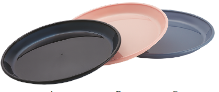 TREATS PLATE  (ASSORTED)  (6 PC SET)