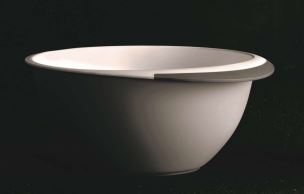 ELITE MIXING BOWL 2000 (2000 ML) (GREY & WHITE)