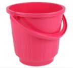 ST. BUCKET WITH PLASTIC HANDLE (25 LTR) (ASSORTED)