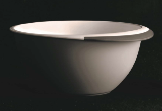ELITE MIXING BOWL 4000 (4000 ML) (GREY & WHITE)