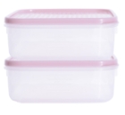 POLKA CONTAINER (24 X 2) (1000 ML) (ASSORTED) (2 PC SET)