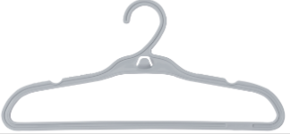 HANGER 050 EF (400 X 185 X 52 MM) (ASSORTED) (6 PC SET)