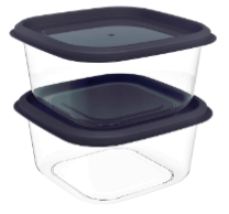 PRISM SQUARE CONTAINER SET (1700H X 2) (3400 ML) (MOONLIGHT/INDIGO) (2 PC SET)