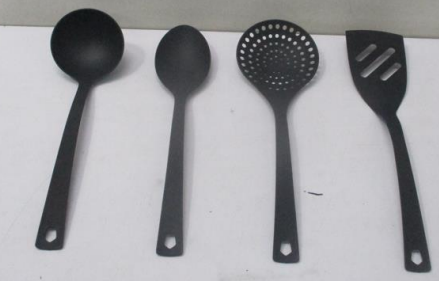 KITCHEN TOOLS  SET  KT  001 (BLACK) (4 PC SET)