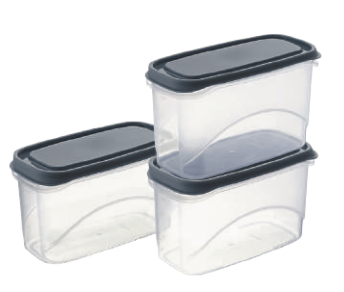 Frostee Container 950H X 3 (2850 ml) (3 Pcs Set)