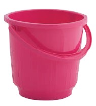 St. Bucket With Plastic Handle (11 Ltr) (Assorted)