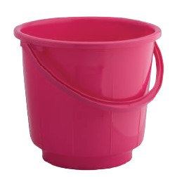 St. Bucket With Plastic Handle (18 Ltr) (Assorted)