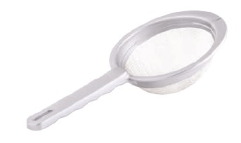 Plastic Strainer With S.S Mesh  (16.5 Cm) (Assorted)