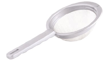 Plastic Strainer With S.S Mesh  (18.5 Cm) (Assorted)