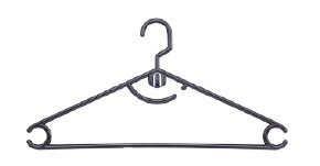 Hanger 007  (395 X 200 X 48 Mm) (Assorted) (6 Pc Set)