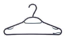 Smart Hanger With Loop Promo (390 X 210 X 30 Mm) (Assorted) (6 Pc Set)