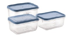 Polka Container (22 X 3) (750 Ml) (Assorted) (3 Pc Set)