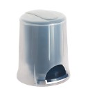 Transparent Pedal Bin  (5 Ltr) (Assorted)