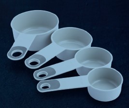 Elite Measuring Cups (Assorted) (4 Pc Set)