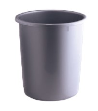 Waste Paper Basket  (7 Ltr) (Assorted)