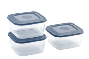 Food Saver (650H X 3) (1950 Ml) (Assorted) (3 Pc Set)