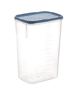 Polka Container 413  (1500 Ml) (Assorted)