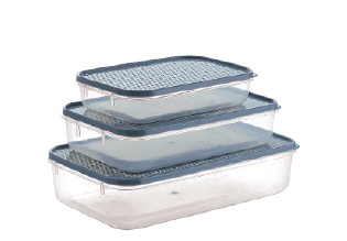 Polka Container Set (501 X 1, 502 X 1, 503 X 1) (4750 Ml)(Assorted) (3 Pc Set)