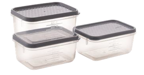 Polka Container Promo (22 X 3) (750 Ml) (Assorted) (3 Pc Set)