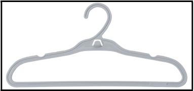 HANGER 050 (400 X 182 X 6.5 MM) (ALL TIME) (ASSORTED) (8 PC SET)
