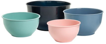 CLASSIC MIXING BOWL SET (11.5 LTR) (ASSORTED) (4 PC SET)