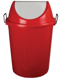 PLASTIC DRUM WITH SWING LID (30 LTR) (ASSORTED)
